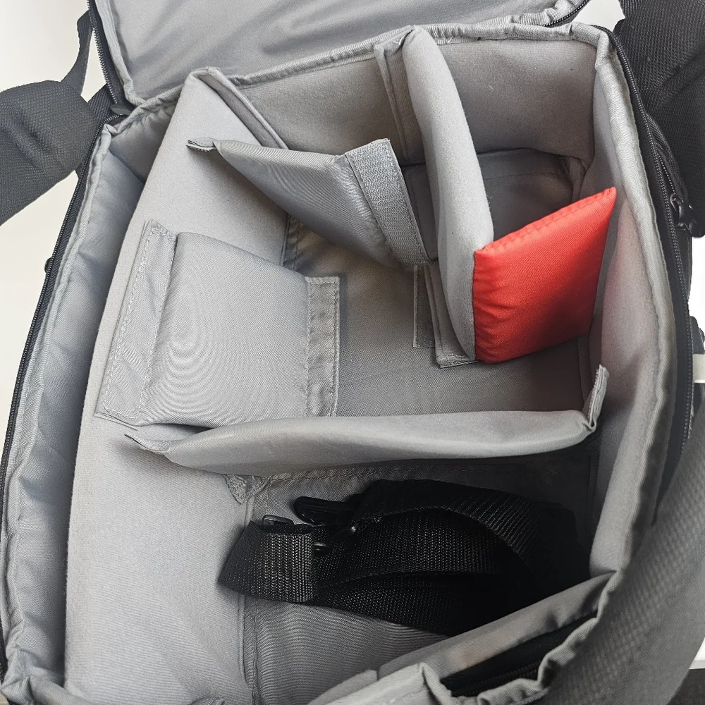Manfrotto Veloce V Backpack Camera Laptop Black Padded Compartments MB SB390-5BB